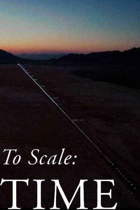   13.8 billion years of cosmic evolution, and our place within it.  On a dry lake bed in the Mojave, a group of friends build a practical scale model of time.  